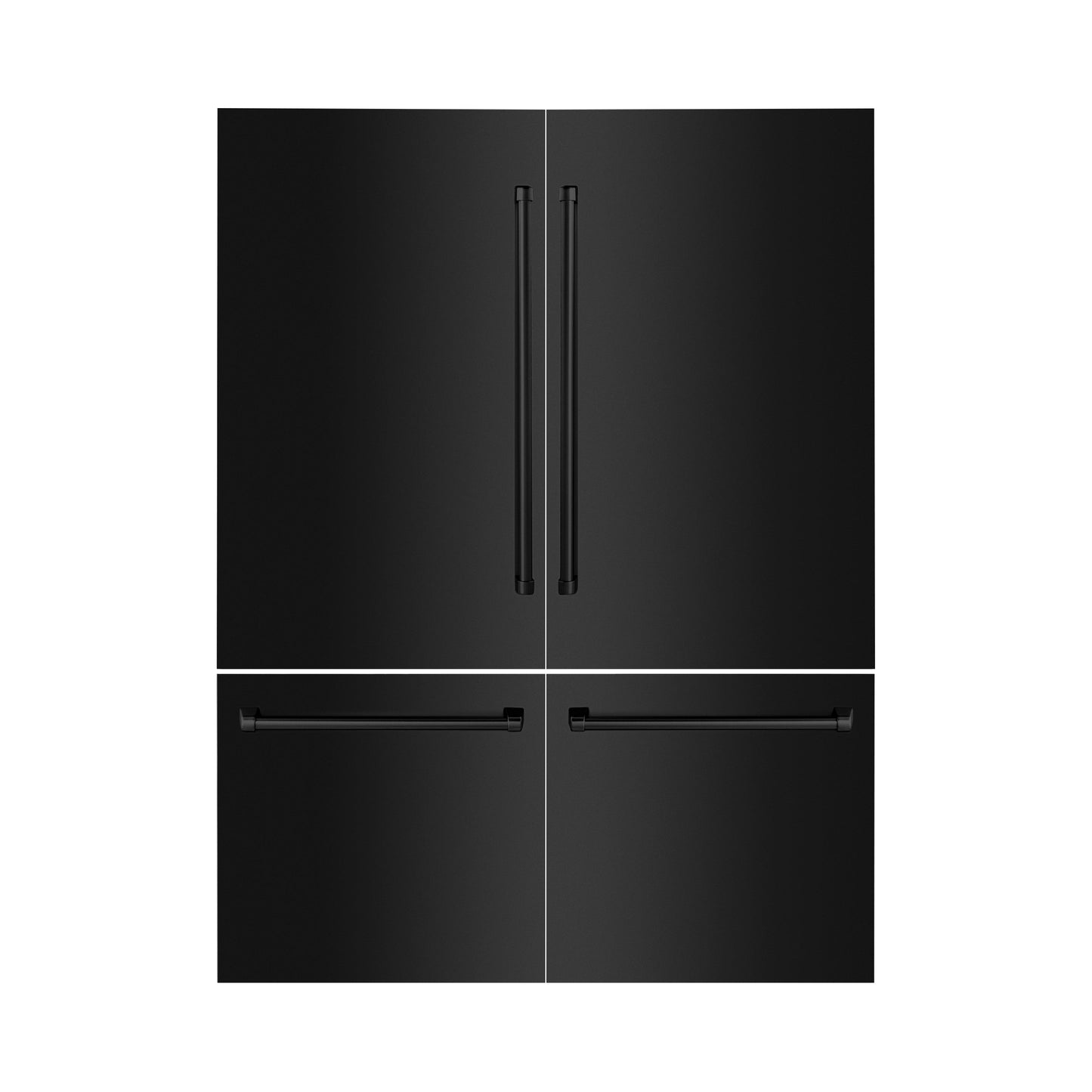 ZLINE 60" Refrigerator Panels in Black Stainless Steel for a 60" Built-in Refrigerator (RPBIV-BS-60)