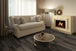 Cyrus Jenta MSI Luxury Vinyl Plank Flooring - Luxury Vinyl Flooring featured in a living room