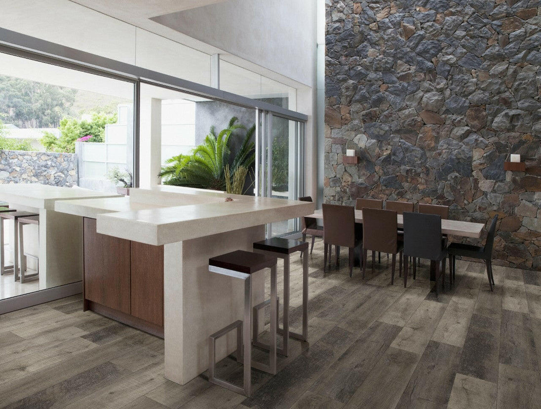 Cyrus XL Wolfeboro - Luxury Vinyl Flooring featured in a hotel lobby