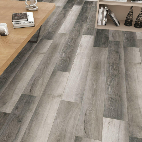 MSI Cyrus Bracken HIll Luxury Vinyl Plank - Luxury Vinyl Flooring closeup featured in a living room