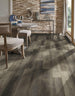 MSI Cyrus Wolfeboro Luxury Vinyl Plank - Luxury Vinyl Flooring featured in a dining room